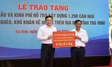 Nghĩa tình người dầu khí - chung tay xóa nhà tạm, nhà dột nát cho người nghèo