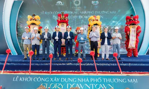 Khởi công dự án Phố thương mại công viên Glory Downtown tại thành phố Thái Bình