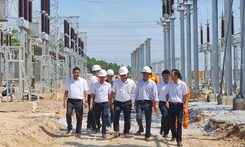 Dồn lực hoàn thành dự án TBA 220kV Khu kinh tế Nghi Sơn và đường dây đấu nối trong tháng 10/2024