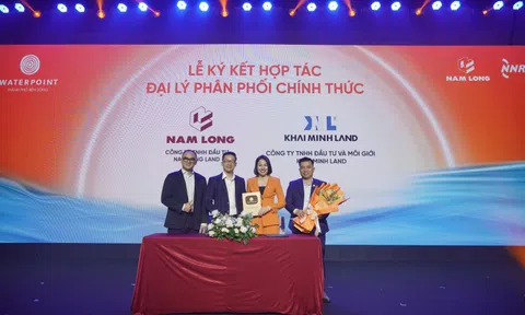 Khải Hoàn Land – Nam Long: Ký kết hợp tác phân phối dự án Waterpoint