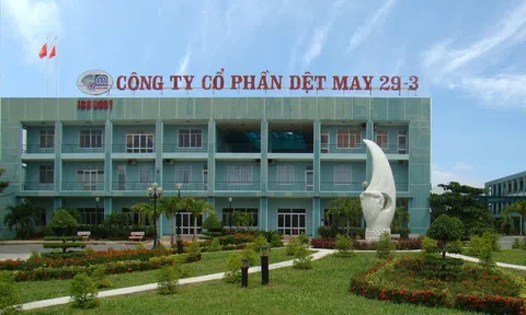 Dệt May 29/3 kỳ vọng trả cổ tức 20% đến 45% trong năm 2025