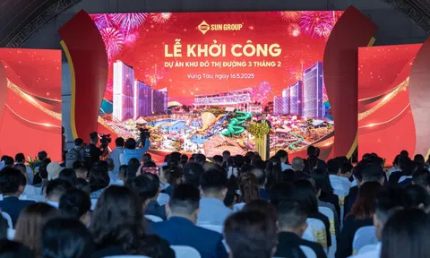 Vũng Tàu: Khởi công khu đô thị biển có công viên nước lớn bậc nhất Đông Nam Bộ