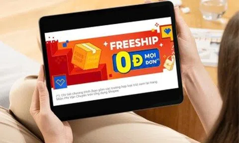 Shopee công bố chương trình "Phí ship 0Đ mọi đơn"