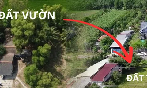 Chuyển 300m2 đất vườn sang đất ở, người dân "sốc" khi phải đóng thuế gần 4,5 tỷ đồng