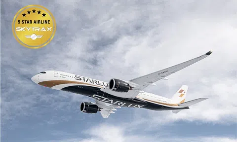 STARLUX Airlines đạt 5 sao SKYTRAX - Danh hiệu “Oscar ngành hàng không”