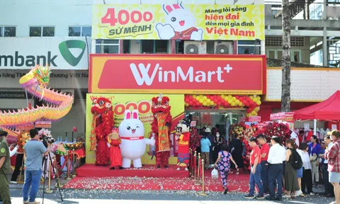 4.000 điểm bán, WinMart+ khẳng định vị thế bán lẻ nội địa