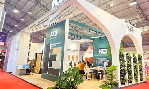 KES mang sắc màu châu Âu đến Vietbuild qua 8 bộ sưu tập mới