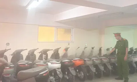 Triệt phá đường dây sản xuất, buôn bán xe máy điện giả