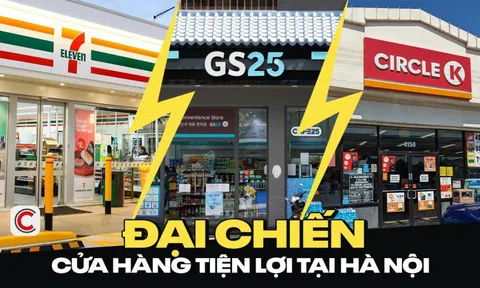 Đại chiến cửa hàng tiện lợi tại Hà Nội: 7-Eleven, GS25 chi đậm 100-200 USD/m2 thuê mặt bằng, đắt ngang ngửa trung tâm Tokyo để mong lật đổ Circle K