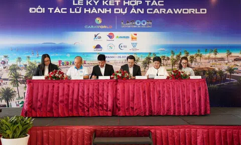 CĐT CaraWorld ký kết hợp tác cùng nhiều đối tác lữ hành lớn