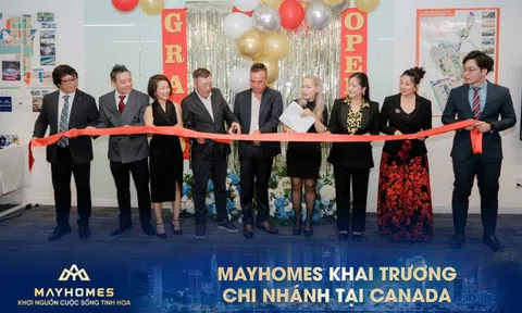 Mayhomes khai trương văn phòng tại Canada: Khẳng định tầm nhìn toàn cầu của BĐS Việt