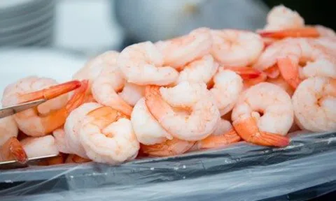Mỹ thu hồi khẩn tôm đông lạnh nhập khẩu vì lo nhiễm phóng xạ