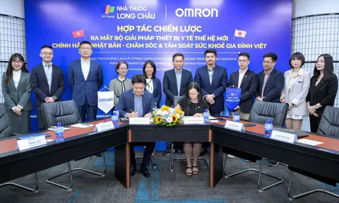 Long Châu hợp tác cùng OMRON, chăm sóc sức khỏe hàng triệu gia đình Việt