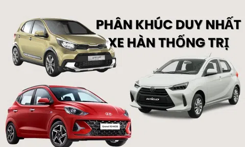 Thất thế trên thị trường, đây là phân khúc duy nhất mà xe Hàn vẫn thống trị, tăng hơn 37% so với tháng trước