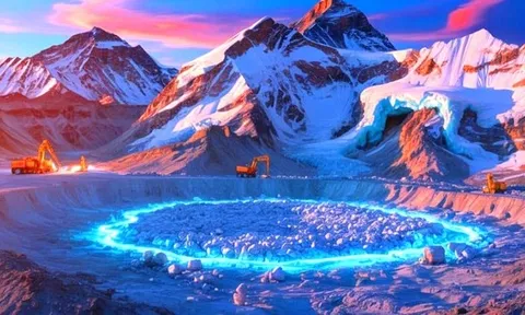 Trung Quốc tìm thấy mỏ "vàng trắng" 1 triệu tấn trên đỉnh Everest: Chưa kịp mừng thì toàn cầu báo động