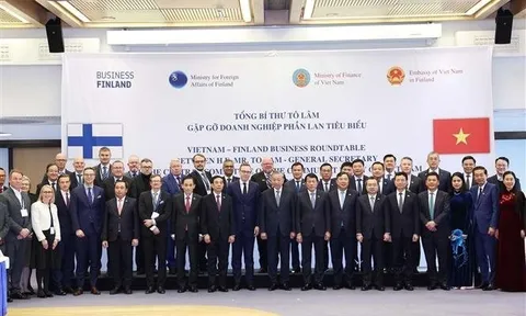 Tổng Bí thư Tô Lâm chứng kiến lễ hợp tác của Viettel, VNPT, Vietjet với các Tập đoàn hàng đầu Phần Lan