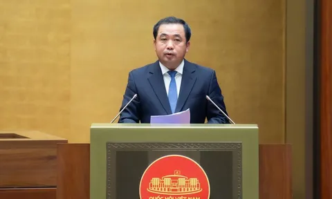 Tân Bộ trưởng Trần Đức Thắng lần đầu đăng đàn Quốc hội