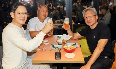 Bữa gà rán khuấy đảo giới công nghệ của Nvidia, Samsung và Huyndai