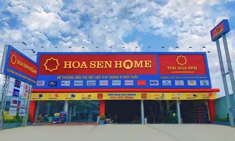 Hoa Sen lập công ty nghìn tỷ nắm vốn chuỗi cửa hàng vật liệu xây dựng
