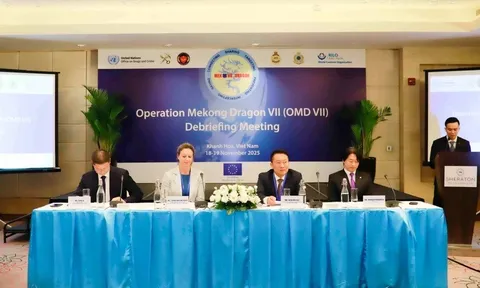 Thu giữ 11,8 tấn ma túy từ chiến dịch Con Rồng Mê Kông 7