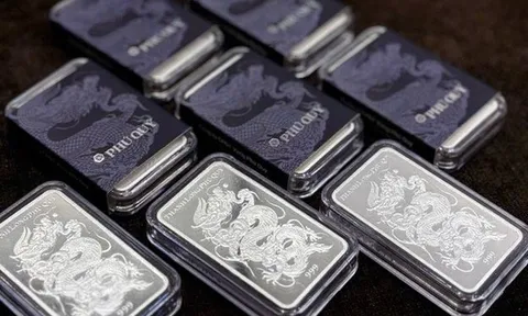 Tăng gần 6% một phiên, giá bạc phá đỉnh vượt 58 triệu đồng/kg