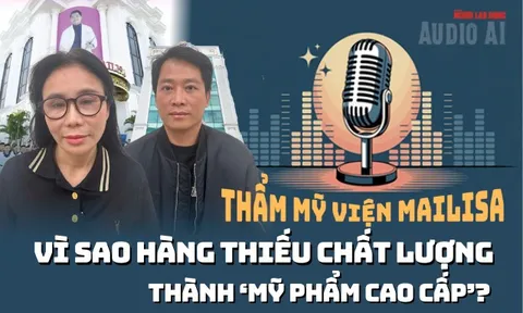 Audio: Toàn cảnh vụ vợ chồng Mailisa "rửa" xuất xứ mỹ phẩm Quảng Châu thành hàng cao cấp