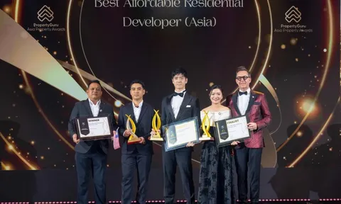 Kim Oanh Land vinh dự nhận giải “Best Affordable Residential Developer” tại Asia Property Awards 2025