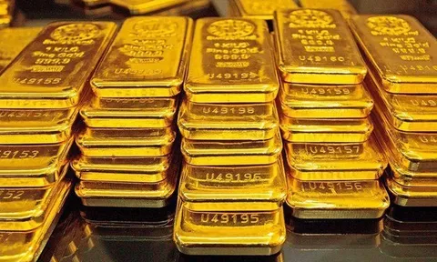 Giá vàng đồng loạt tăng mạnh