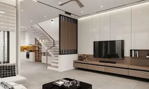 Những mẫu vách ngăn phòng khách và bếp độc đáo