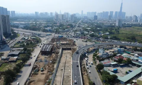 Hầm chui cuối cùng tại nút giao hiện đại nhất TP.HCM trước ngày thông xe