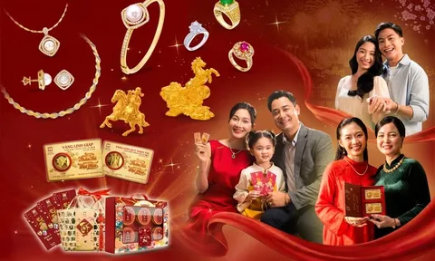 Đón Tết Bính Ngọ đẹp sang cùng vàng, trang sức Bảo Tín Minh Châu