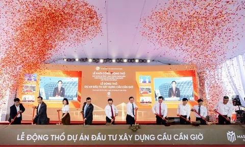 Chính thức động thổ hai dự án trọng điểm: Cầu Phú Mỹ 2 và Cầu Cần Giờ