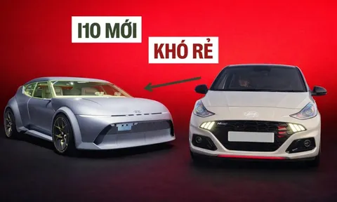 Hyundai i10 ngừng sản xuất, thay thế bằng xe điện mới: Thiết kế đậm chất tương lai, ra mắt tháng 4, kịch bản tương tự có diễn ra ở Việt Nam?