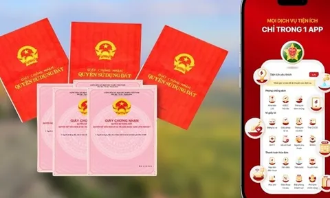 Nóng: Sổ đỏ trên VNeID chính thức được dùng thay cho bản giấy