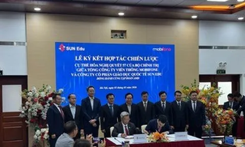 MobiFone hợp tác với Sun Edu phát triển nguồn nhân lực công nghệ số