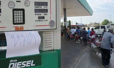 Giá xăng dầu ở nước láng giềng của Việt Nam tăng mạnh, đã đạt vượt mốc 27.000 đồng/lít