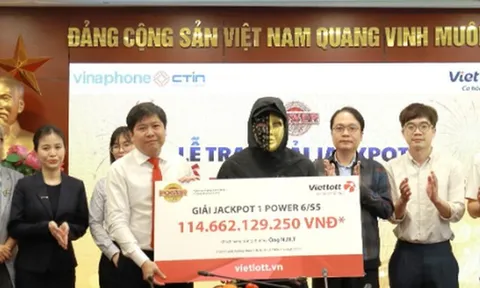 Một người đàn ông trúng giải Jackpot 1 hơn 114 tỷ đồng
