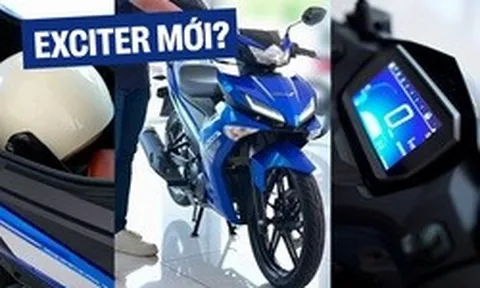 Thực hư clip Yamaha Exciter 2026 đang gây xôn xao MXH: Thiết kế hệt ảnh rò rỉ, cốp lớn và cục máy lạ tiết lộ sự thật