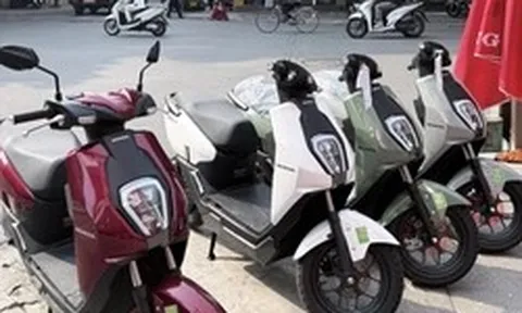 Xe máy điện đầu tiên của Honda tại Việt Nam giảm giá