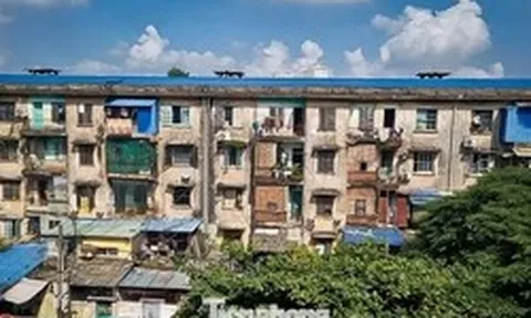 Tận thấy cuộc sống người dân tại các khu chung cư ‘chờ sập’