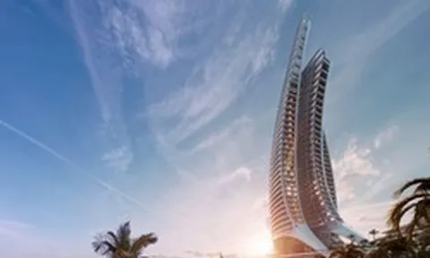 Việt Nam sắp sở hữu tòa tháp uốn cong cao 220m, phủ kính đặc biệt toàn phần, do đội ngũ kiến trúc sư nổi tiếng toàn cầu thiết kế