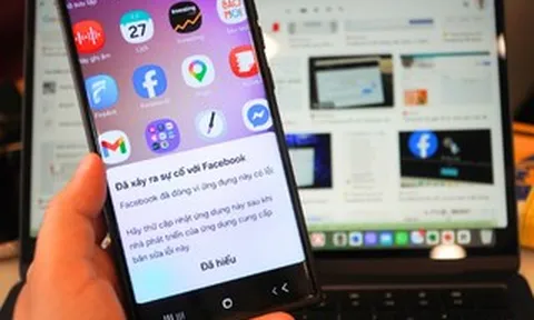 Facebook lại gặp lỗi bất thường