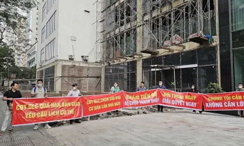 Dự án chung cư 'đất vàng' Hà Nội nhiều lần trễ hẹn bàn giao nhà