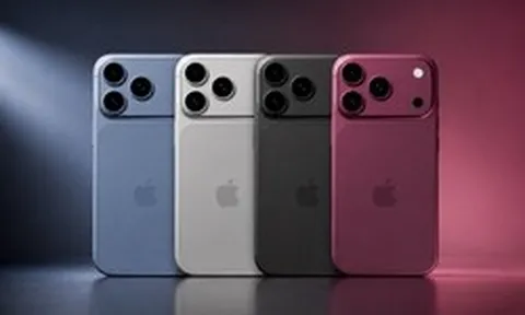 Linh kiện hé lộ 4 màu sắc mới của iPhone 18 Pro Max