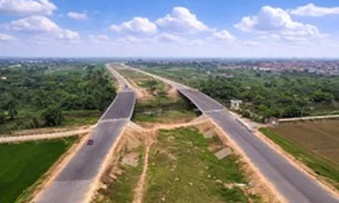 Người dân Hà Nội, Hưng Yên, Bắc Ninh vui mừng khi tuyến đường 85.000 tỷ dài hơn 112 km đang được đẩy nhanh tiến độ thi công