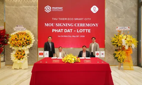Phát Đạt 'bắt tay' Lotte tại siêu dự án Eco Smart City Thủ Thiêm
