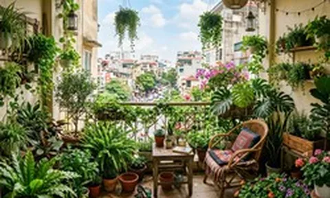 Cách đơn giản giảm nhiệt cho ban công ngày nắng nóng