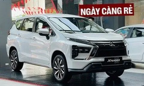Mitsubishi Xpander giảm giá lăn bánh tới 85 triệu sau khi lấy lại top 1 phân khúc: Bản rẻ nhất trừ hết chỉ 501 triệu đồng, tăng sức ép cho Veloz Cross