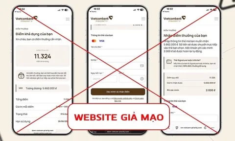 Vietcombank gửi cảnh báo khẩn tới khách hàng