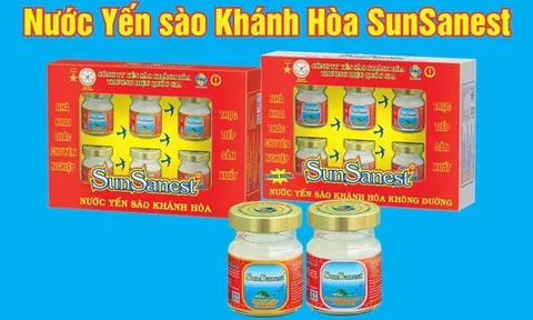 Yến sào Khánh Hòa ra mắt thương hiệu mới SunSanest